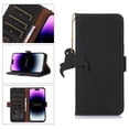 thumbnail image 1 of Feishell Flip Wallet Case for Samsung Galaxy S22 Plus,Luxury Shockproof Magnetic RFID Card Slots Synthetic Leather and Soft TPU Kickstand with Cute Pendant 360 Protection Flexible Cover.Black, 1 of 8