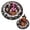 BB, variant on 3D Haunted Staircase Round Rug, Round Halloween Optical Illusion Area Rug, 3D Halloween Rug for Living Room Bedroom Entryway Party Home Halloween Decor, Style A, Small Size