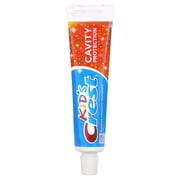 Crest, Kids, Cavity Protection, Fluoride Anticavity Toothpaste, Sparkle Fun, 2.2 oz (62 g) Pack of 3