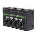 thumbnail image 1 of 4 Channel Stereo Headphone Amplifier with RGB Lights, Low Noise Studio Headphone Splitter for Home and Mixing, Clear Sound and Wide Dynamic Range, Personalized Listening Experience, 1 of 7
