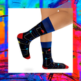 thumbnail image 4 of Calcetines De Vestir Caballero Colores Locos SET de 12 Pares Mad Socks Calcetines vestir divertidos, 4 of 4