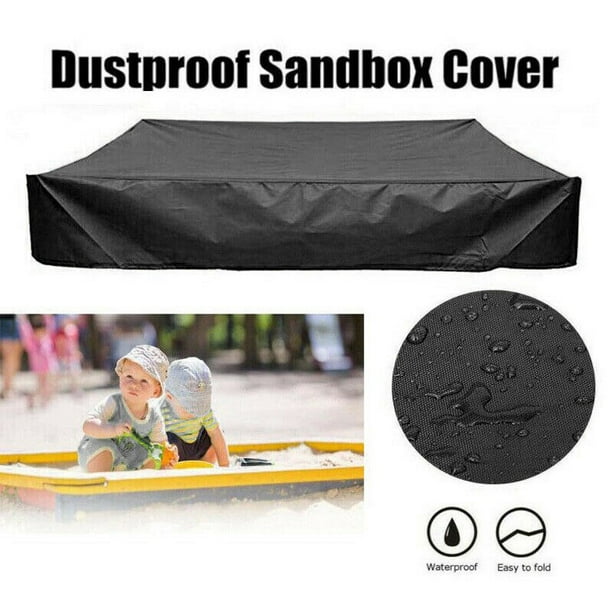 Dustproof Waterproof Bunker Outdoor Garden Oxford Cloth Shelter Canopy Children Toy Sandpit Pool Sandbox Cover With Drawstring200x200cmUnited Kingdom He Qiyong unisex
