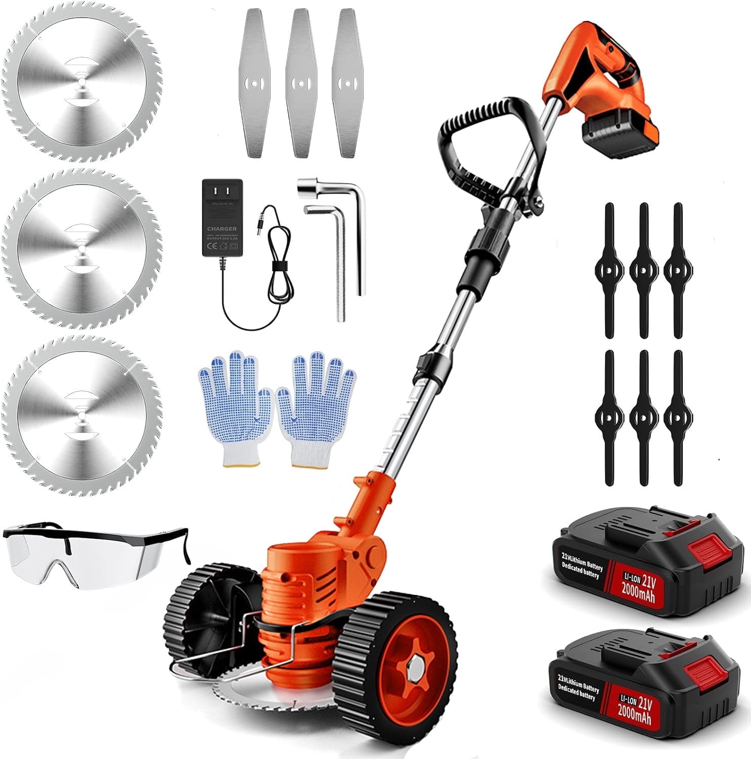 BLACK+DECKER Electric 2-In-1 String Trimmer / Edger & Trencher