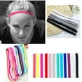 thumbnail image 2 of SIEYIO Sports Headbands for Women Hair, Elastic Sports Hairbands Non-Slip Thin Football Headbands Running Hairbands Sweatbands, 2 of 14