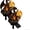 2pcs, variant on 2026 New Dragon Legacy Golden Ember Edition Solar Garden Light - Outdoor Statue Lamp, Gothic Medieval Fantasy Decor for Summer Halloween, Unique Gift for Dragon Lovers, Ornament Patio(1pc)