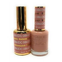 DND - DC Duo Soak off Gel & Matching nail polish - BUTTERSCOTCH #DC086