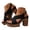 Black, variant on Pandaie Open Toe Ankle Strap Sandals Womens Platform Orthopedic High Heels Criss Cross Band Slingback Dress Pumps Shoes (Beige,6)