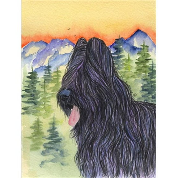 Briard Flag - Garden Size