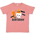 thumbnail image 3 of Inktastic 1st Birthday with Ghost and Bats Halloween Boys or Girls Toddler T-Shirt, 3 of 5