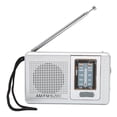 thumbnail image 1 of Radio portátil GOWENIC AM FM Plata y Gris, 1 of 9