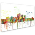 thumbnail image 2 of Trademark Fine Art "Louisville Kentucky Skyline Mclr-1" Canvas Art by Marlene Watson, 2 of 3