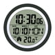 thumbnail image 1 of Reloj de ducha digital Reloj de pared digital resistente al agua para baño Pantalla de fecha Moderno Negro, 1 of 9
