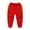 Red, variant on 12 Months-10 Years Sweatpants Pants for Boys Girls,Thickening Joggers for Baby Girl Plus Size Clearance,Casual Elastic Waist Girls Athletic Pants with Pockets,Fall Winter Girls Pull On Pants