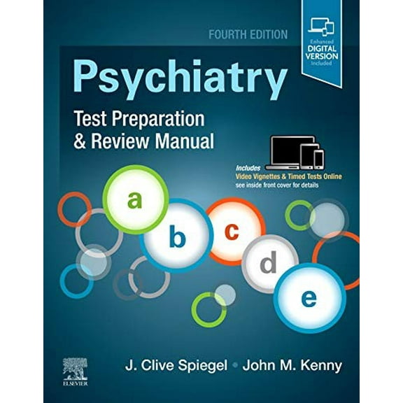 Pre-Owned Psychiatry Test Preparation and Review Manual [Paperback] Spiegel MD, J Clive and Kenny MD, John M.