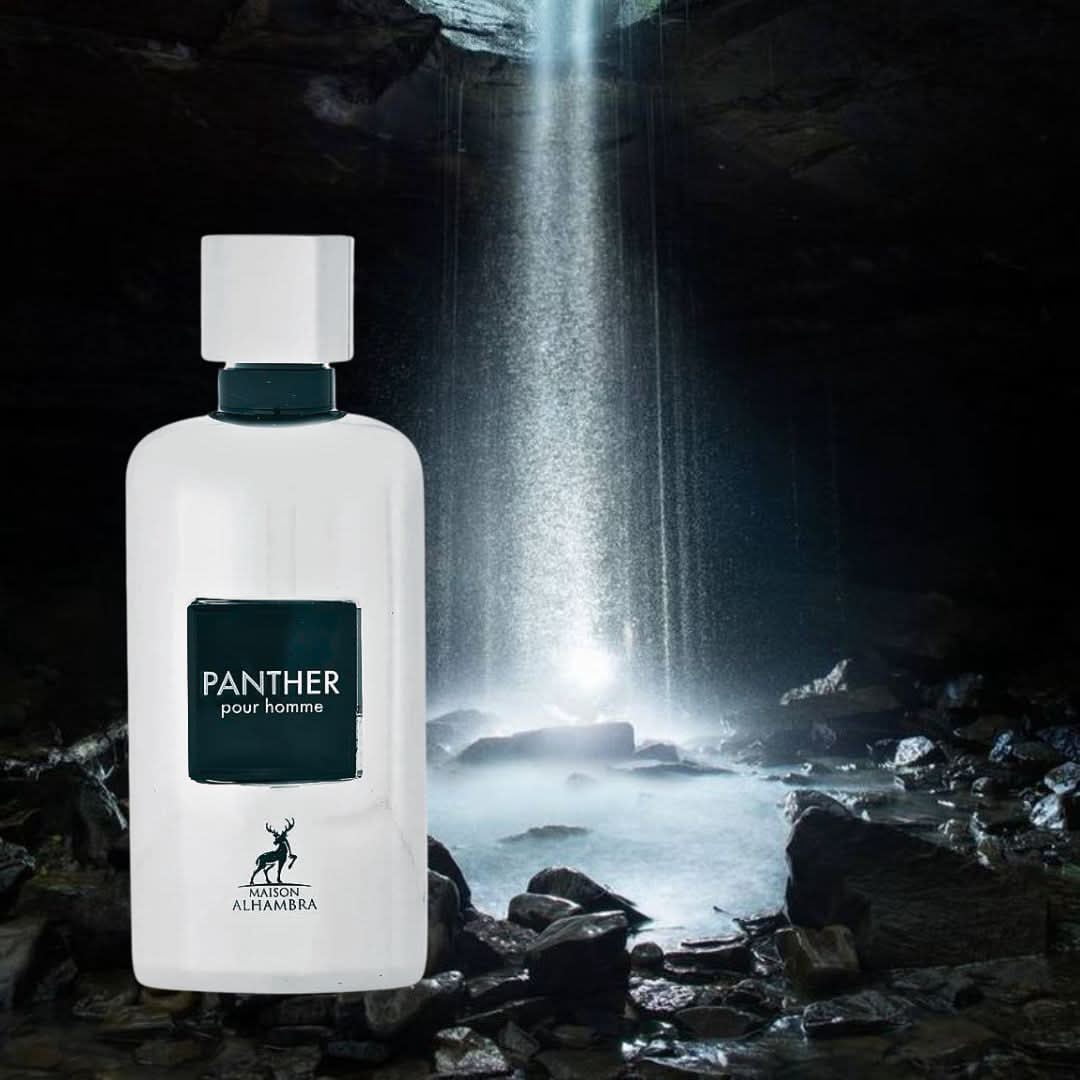 香水(男性用) PANTHER pour homme 100ml MAISON ALHAMBRA Panther Pour Homme Eau de Parfum Spray 100ml (3.4 oz) by Maison