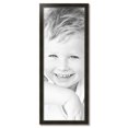 thumbnail image 2 of ArtToFrames 17" x 46" Honors Black with Gold Picture Frame, 17x46 inch Black Wood Poster Frame (WOM-5158), 2 of 7