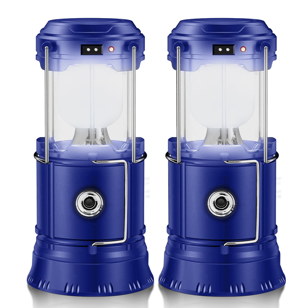Lantern Flashlight, Camping Lantern, SXGINBT Lanterns Battery Powered LED,  USB Rechargeable COB Lights with 3 Magnets, Backup Battery Operated
