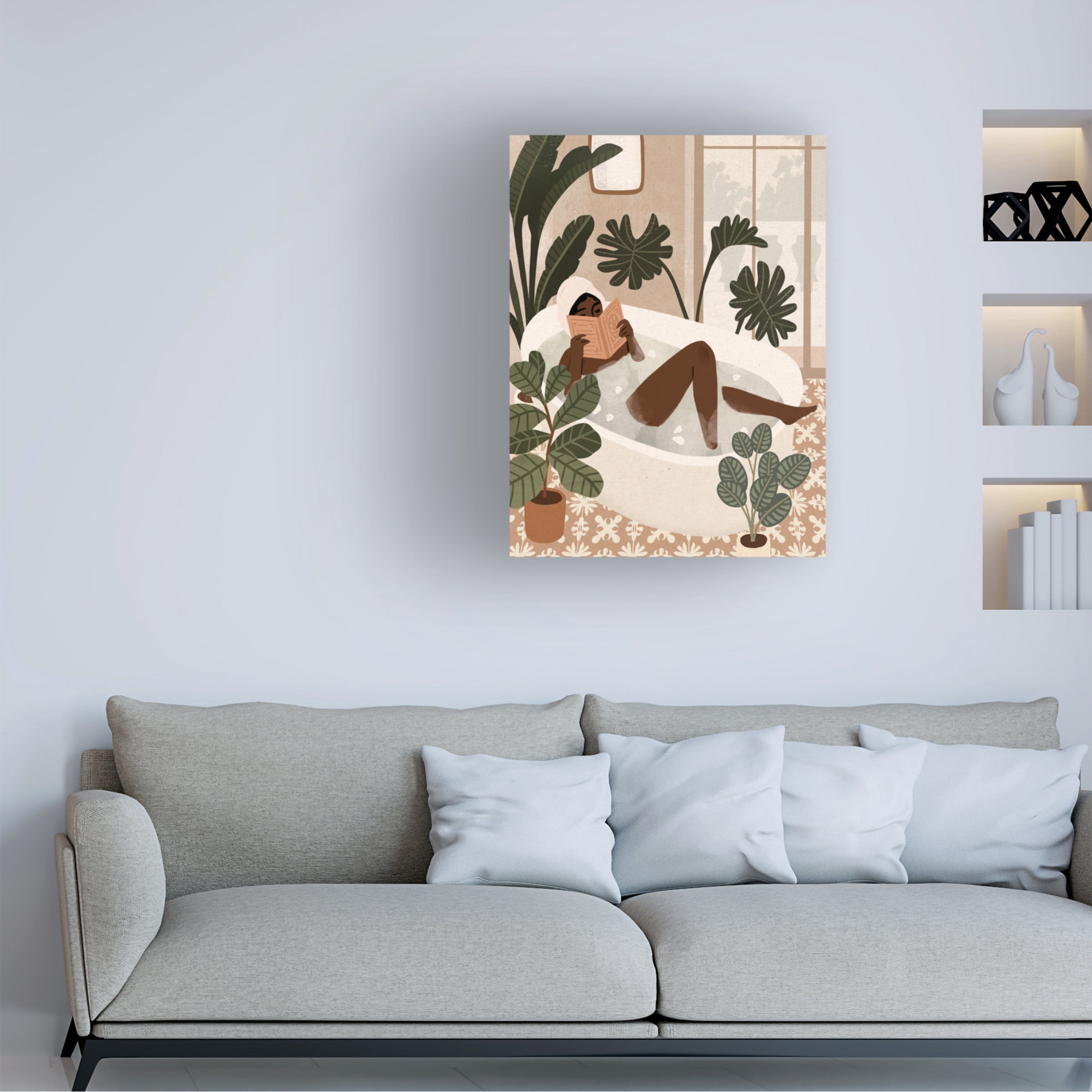 Victoria Barnes 'Home Spa I' Canvas Art