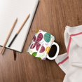 thumbnail image 4 of Yiaed Colorful Butterflies Print Ceramics Coffee,Large Handle Design,Extra Large Tea and Coffee Cup for Office and Home Mugs, 4 of 6