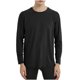 thumbnail image 3 of pstuiky Camisas casuales de manga larga para hombre, Blusas y camisas de cuello redondo de manga larga de color liso para hombre de moda top de hombre m, 3 of 4