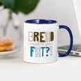 thumbnail image 3 of CafePress - Bread Makes You Fat?! Mug - 11 oz Ceramic Mug - Novelty Coffee Tea Cup, 3 of 4