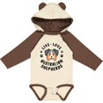 thumbnail image 3 of Inktastic Live Love Australian Shepherds Boys or Girls Long Sleeve Baby Bodysuit, 3 of 5
