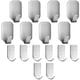 thumbnail image 1 of Naiovety Paquete de 16 colgadores de pared, bufanda colgante, gancho de cocina para baño, organizador autoadhesivo de acero inoxidable, soporte Almacenamiento y organización del hogar, 1 of 6