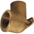 thumbnail image 2 of EPC 10156858 Drop Ear Tube to Pipe Elbow, 90 deg, 3/4 in, Sweat x FPT, Cast Copper, 2 of 5