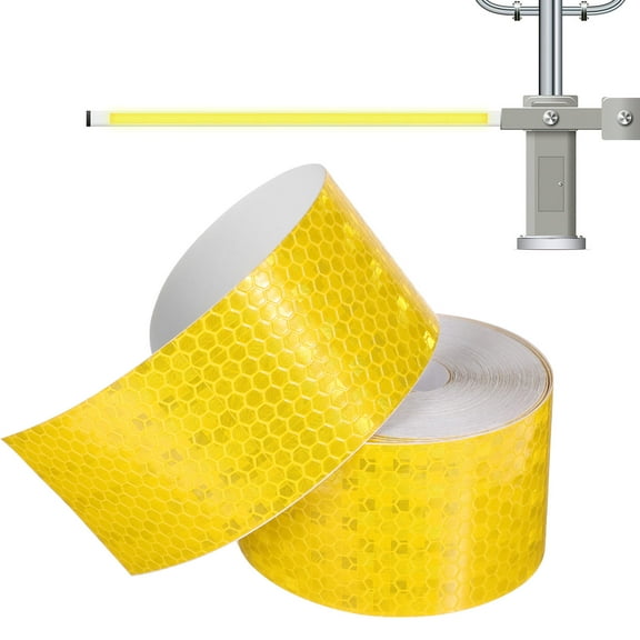 STRANDCHIC Reflective Tape Outdoor 1 Roll Sticker Material Bright Colors Construction Sites