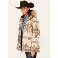 thumbnail image 2 of Outback Trading Co Women's Boot Barn Southwestern Print Fur Trim Myra Jacket - 6543   US, 2 of 4
