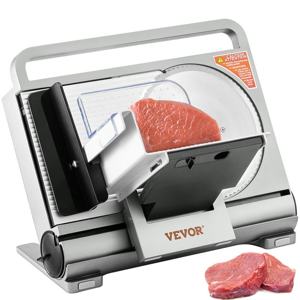 VEVOR 7.5" Commercial Meat Slicer 45W Electric Deli Slicer for Meat