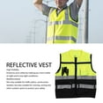 thumbnail image 3 of Chaleco De Seguridad De Alta Visibilidad Reflectante Multifuncional, 3 of 7