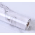 thumbnail image 1 of Vinil Adhesivo HappyWare Para Muebles O Muros Tipo Mármol Blanco Anti Aceite 300 x 40 cm, 1 of 4