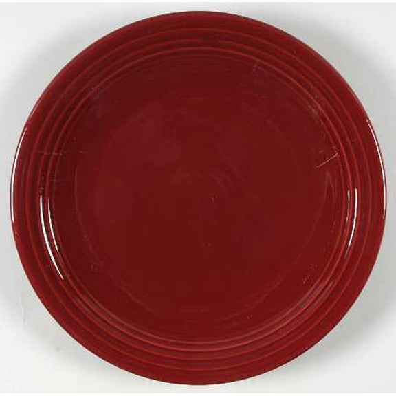 Open Box Homer Laughlin Fiesta Cinnabar (Intro 2000) Chop Plate (Round Platter) 3944246