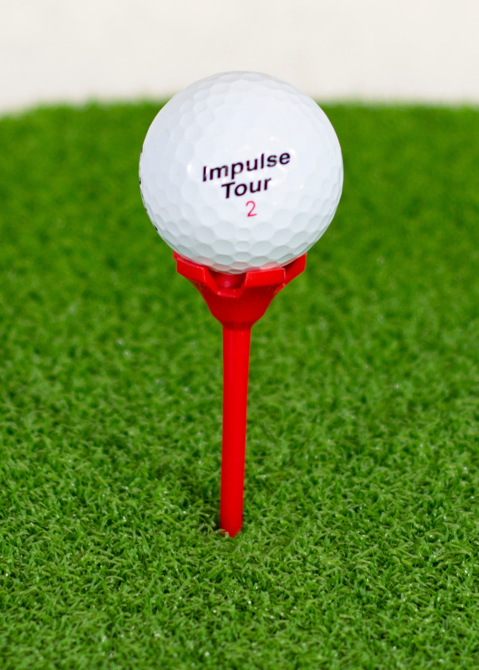 Jef World of Golf 6pk Plastic Hi-Ball Tee 3-1/4" Multicolor