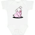 thumbnail image 3 of Inktastic Sitting Pig Boys or Girls Baby Bodysuit, 3 of 5
