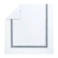 thumbnail image 5 of Dee Ocleppo Embroidered Cable Border White/Navy 3-Piece Hotel Style Comforter Set, King, 5 of 6