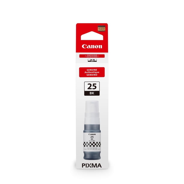 Botella de tinta Canon GI-25 negra 67 ml para MAXIFY GX2020/GX1020
