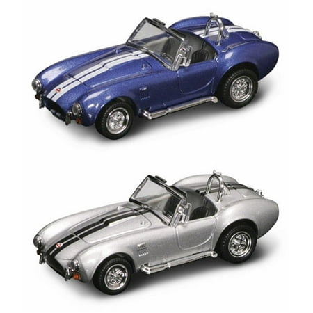 - 1964 Shelby Cobra 427S/C Convertible Diecast Car Package - Two 1/43 Scale Diecast Model Cars