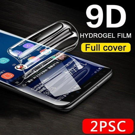 For Samsung Screen protector Hydrogel Film For Samsung Note 8 S7 S9PLUS S7ED S8 S8 Plus 3D Full Cover Soft Screen Protector Film Not Glass (For samsung galaxy note 8)