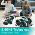 thumbnail image 4 of Toy Remote Control Car RC Boat Amphibious Stunt Car for 4WD RC Cars for Water Land Pool Beach, 4 of 7