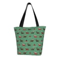 thumbnail image 2 of Kdxio Christmas Dachshund Women Reusable Grocery Bags Foldable Ripstop,Reusable Shopping Bags for Shopping,Gym,Gift, 2 of 8