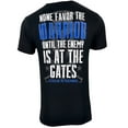 thumbnail image 3 of Howitzer Style Men's T-Shirt Warrior Blue Military Grunt MFG, 3 of 10