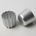thumbnail image 3 of Nonstick Aluminium Canele Moulds Cup For Bakery Jelly Cheese Holder Baking Tools, 3 of 9