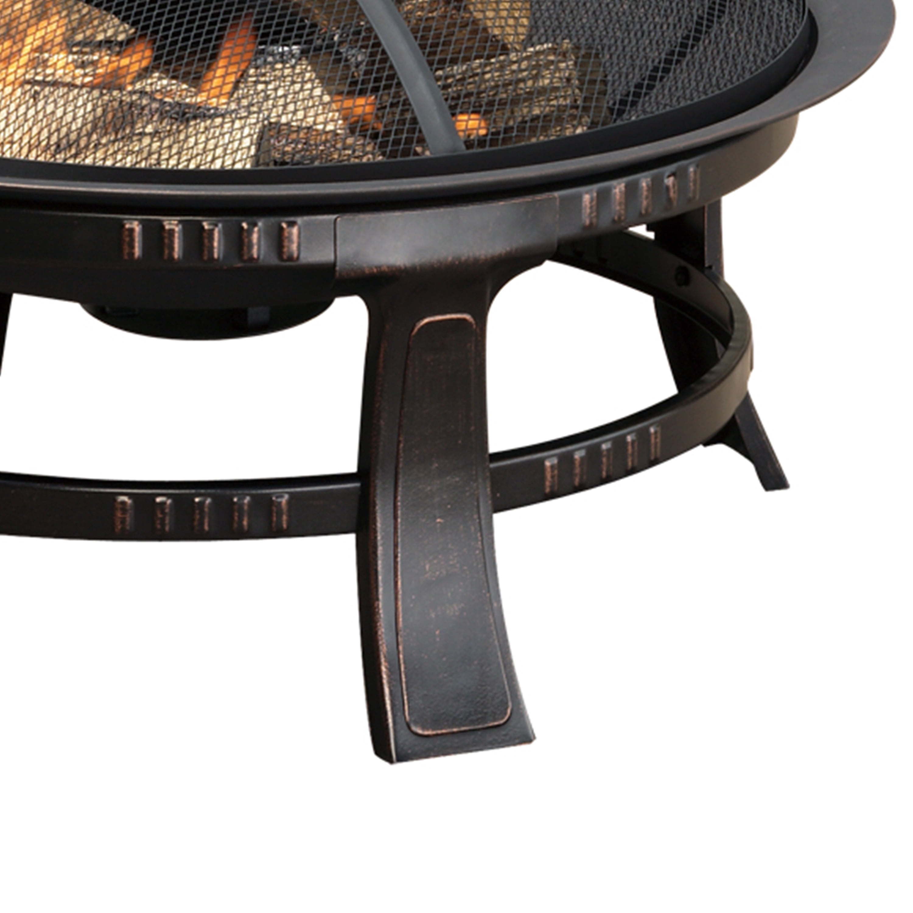 Pleasant Hearth OFW106R 30" Brant Outdoor Wood Fire Pit