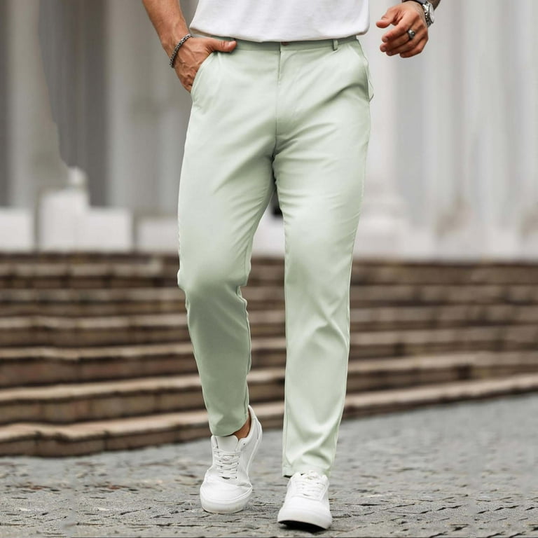 slim fit dress slacks On My Heart Kelly Green Wide Leg Pants – Shop the Mint main image 1