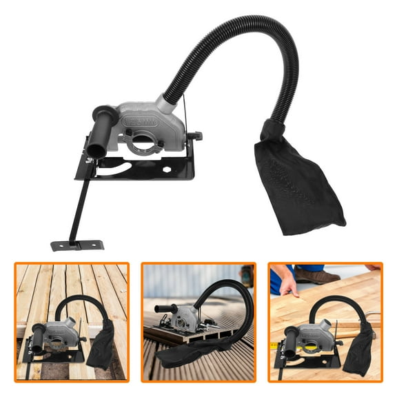 Luxshiny Angle Grinder Mount Bracket 8.25X5.70X4.72In Silver Color Heavy Duty Tripod Grinder Stand 1 Set