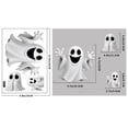 thumbnail image 6 of 2 Pack Halloween Ghost Decorations, 3D Style Ghost Halloween Decor, Removable Halloween Window Clings for Glass Windows, Spooky Halloween Decor for Home, Halloween Party Decor for, 6 of 8