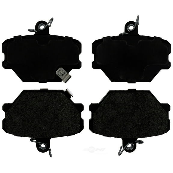 Raybestos PGD1252M Professional Grade Semi-Metallic Disc Brake Pad Set Fits select: 2008-2015,2016 SMART FORTWO