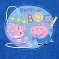 thumbnail image 2 of CafePress - Peppa Pig: Peek A BOO! - Cute Infant Baby Football Bodysuit, 2 of 3